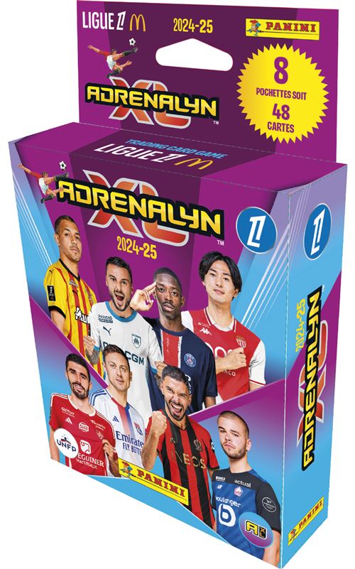 Cartes à collectionner Panini TCG Adrenalyn Ligue 1 McDonald's 2024-2025 Blister 8 pochettes