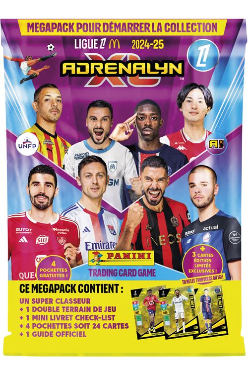 Cartes à collectionner Panini TCG Adrenalyn Ligue 1 McDonald's 2024-2025 Starter pack