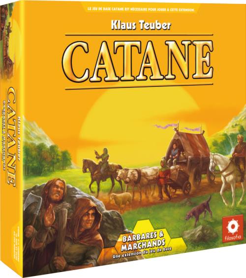 Jeu de stratégie Asmodee Catane Barbares & Marchands