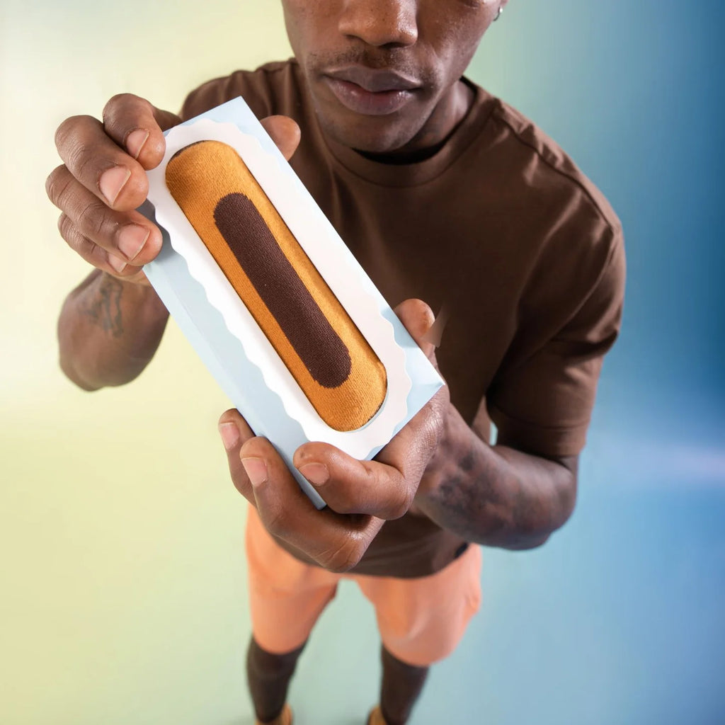 Chaussettes Éclair au Chocolat