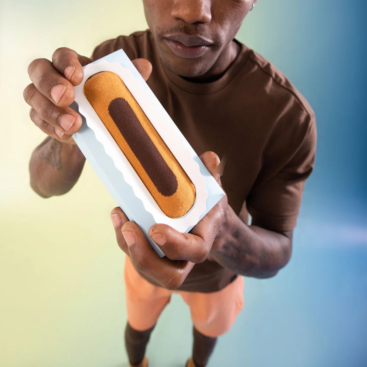 Chaussettes Éclair au Chocolat