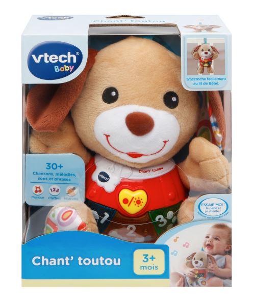 Chien Chant' Toutou Vtech Marron