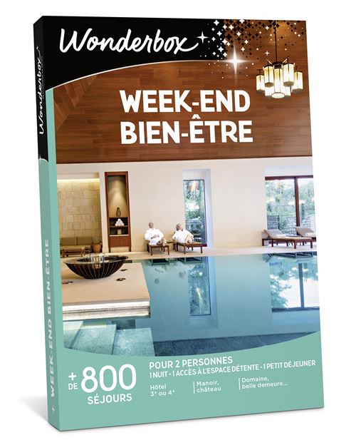 Coffret Cadeau Wonderbox Weekend Bien-Être