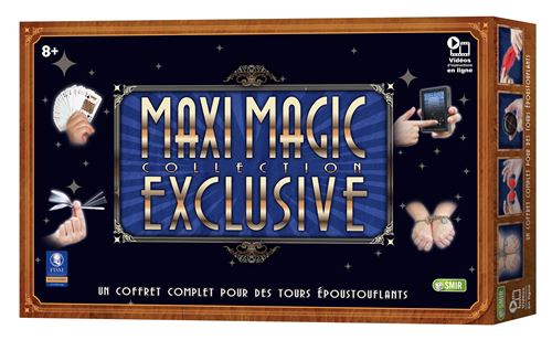 Coffret Cartamundi Magic Collection exclusive avec 1 vidéo online