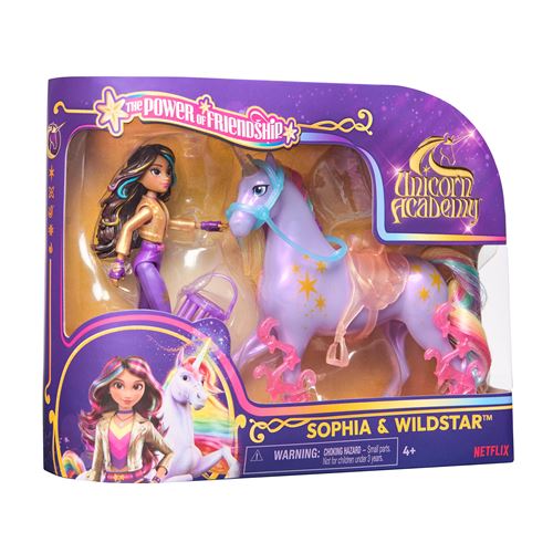 Coffret Poupée et Licorne L'Ecole des Licornes Unicorn Academy Modèle aléatoire