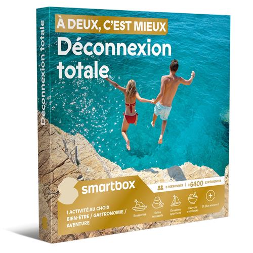 Coffret cadeau SmartBox À deux, c'est mieux Déconnexion totale