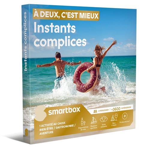 Coffret cadeau SmartBox À deux, c'est mieux Instants complices