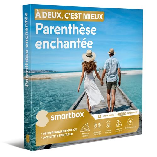 Coffret cadeau SmartBox À deux, c'est mieux Parenthèse enchantée