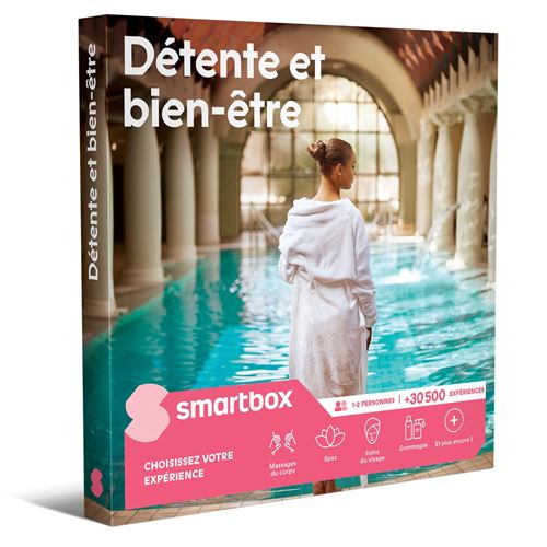 Coffret cadeau SmartBox Bon cadeau Détente et bien-être
