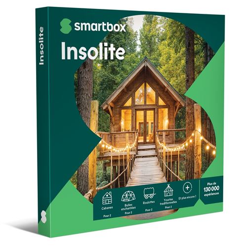 Coffret cadeau SmartBox Bon cadeau Insolite