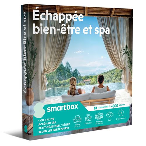 Coffret cadeau SmartBox Échappée bien-être et spa