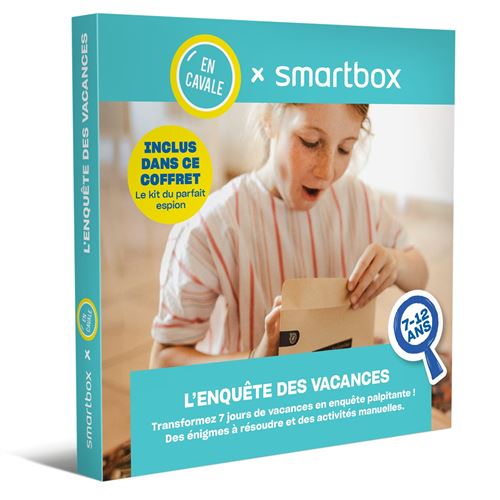Coffret cadeau SmartBox En Cavale L'enquête des vacances