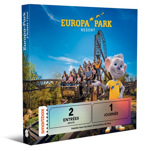 Coffret cadeau SmartBox Europa-Park 2T 2026