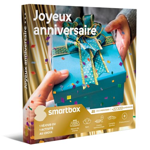 Coffret cadeau SmartBox Joyeux anniversaire***