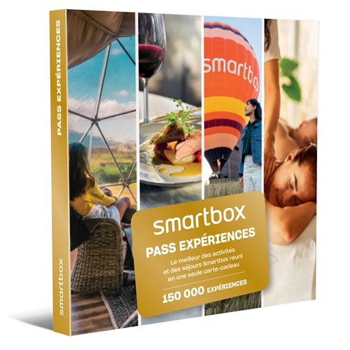 Coffret cadeau SmartBox Pass Expériences