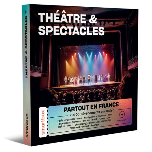 Coffret cadeau Smartbox Théâtre & Spectacles*