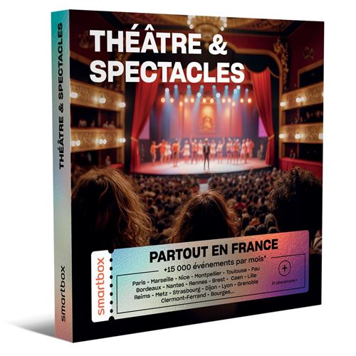 Coffret cadeau Smartbox Théâtre & Spectacles