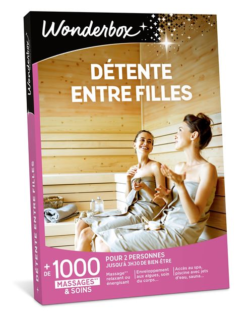 Coffret cadeau Wonderbox Détente entre filles