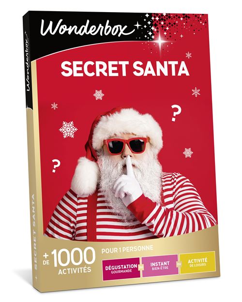 Coffret cadeau Wonderbox Secret Santa