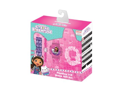 Coffret cadeau montre et bracelets Accutime Gabby's Dollhouse