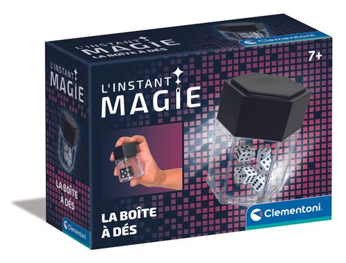 Coffret de magie Clementoni L'instant Magie La boîte à dés