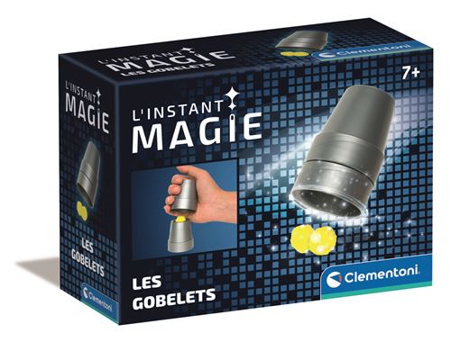 Coffret de magie Clementoni L'instant Magie Les gobelets