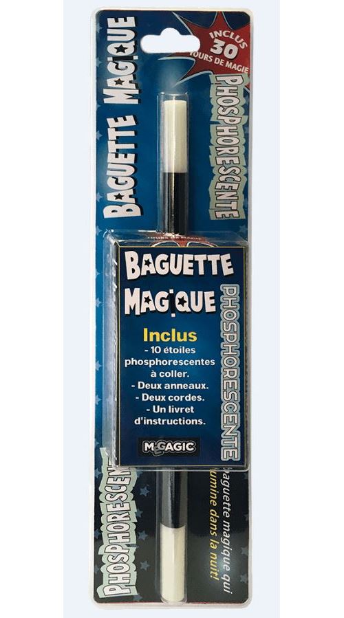 Coffret de magie Megagic Baguette Magic avec 36 Tours