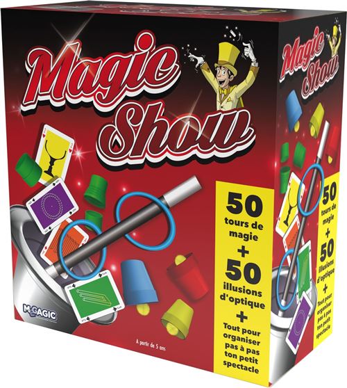 Coffret de magie Megagic Magic Show