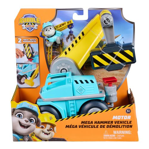 Coffret figurine + méga véhicule de démolition Ruben & compagnie Molly