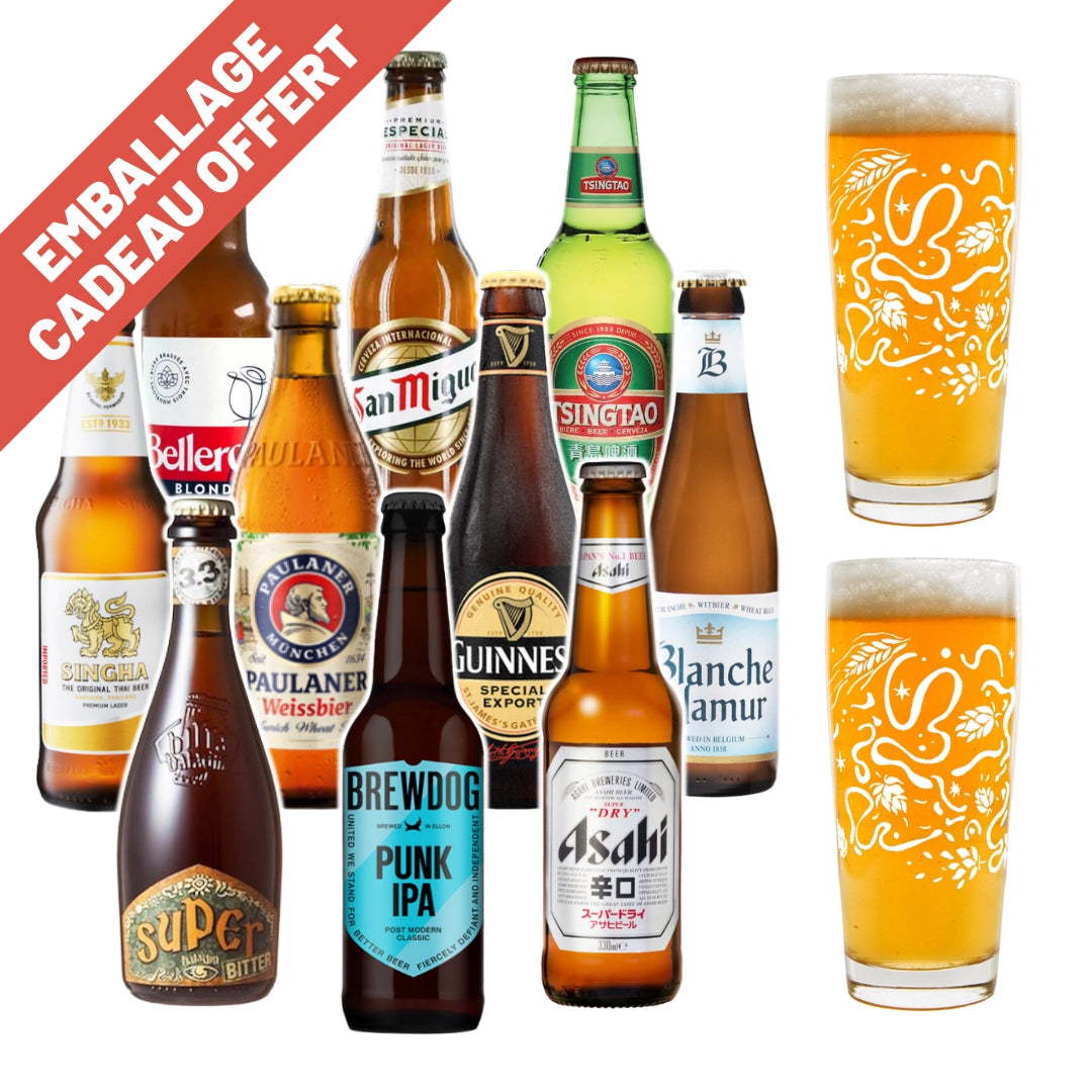 Coffret bières du monde