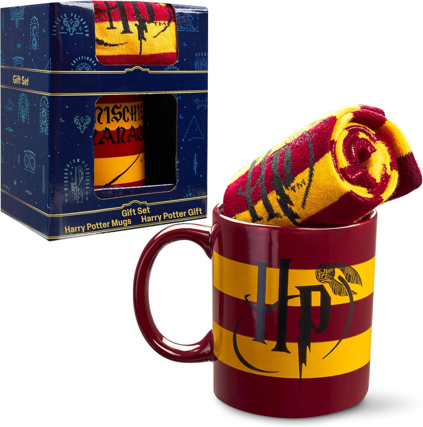 Coffret Cadeau Harry Potter – Mug + Chaussettes