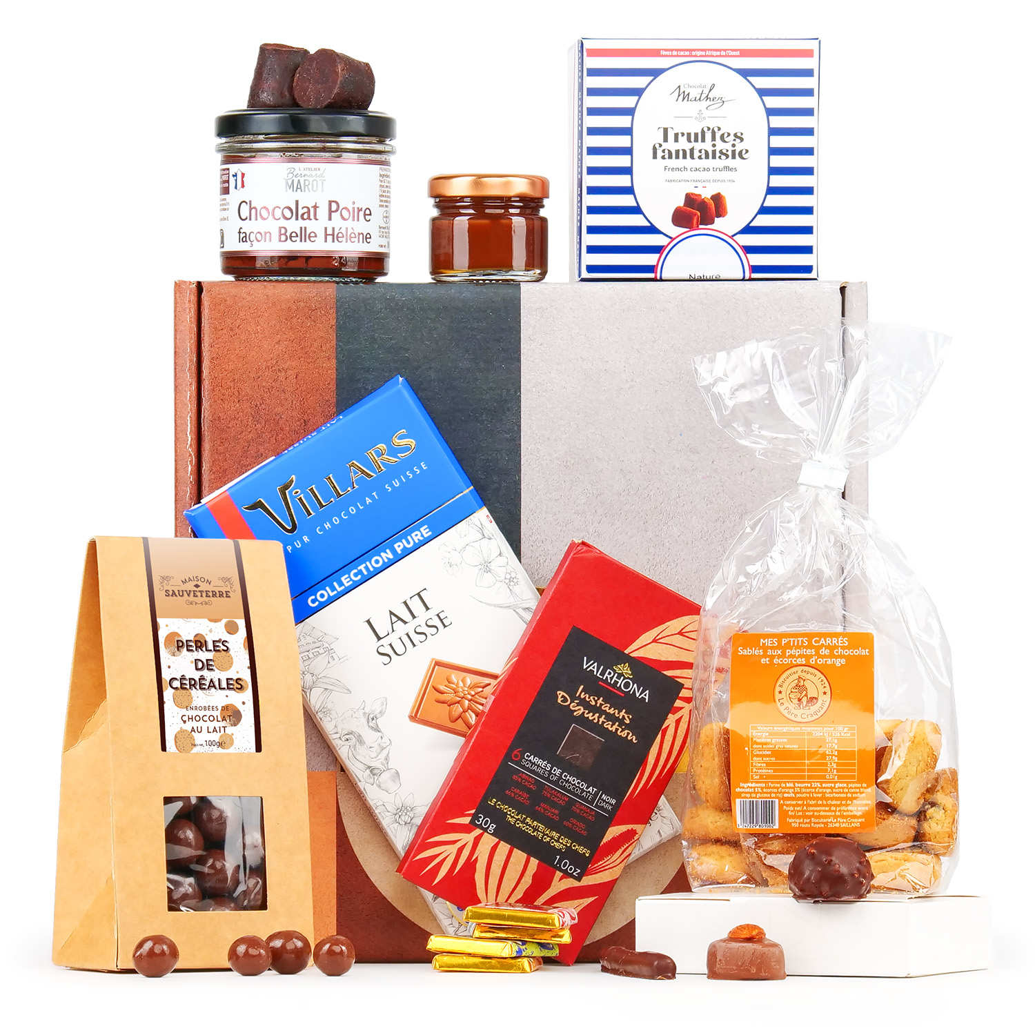 Coffret cadeau 100 % Chocolat
