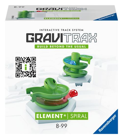 Construction circuit bille Ravensburger GraviTrax Elément Spiral