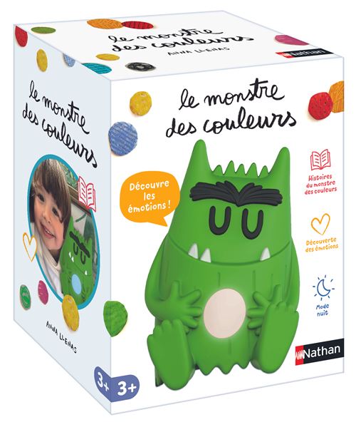 Conteuse d'histoires Nathan Le Monstre des Couleurs