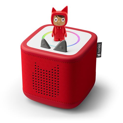 Conteuse d'histoires Tonies Mon Premier Coffret Toniebox 2 Rouge Coquelicot