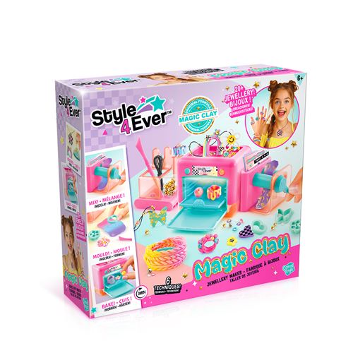 Création perle et bijou Canal Toys Fabrique à bijoux Magic Clay