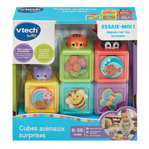 Cubes Vtech Baby Animaux Surprises