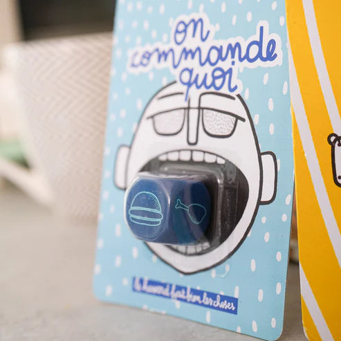 Dé “On commande quoi ?” – Pour les indécis professionnels - J'ai quelque chose à te dire
