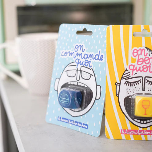 Dé “On commande quoi ?” – Pour les indécis professionnels - J'ai quelque chose à te dire