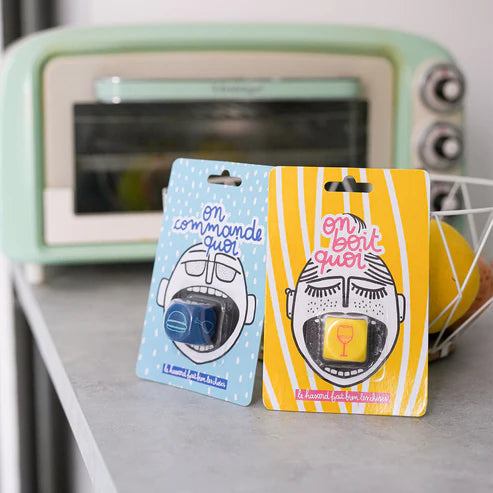 Dé “On commande quoi ?” – Pour les indécis professionnels - J'ai quelque chose à te dire