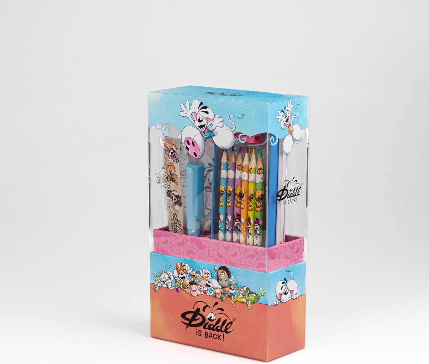 Set Écriture A6 (coffret complet) — Cadeau papeterie vintage - Diddl