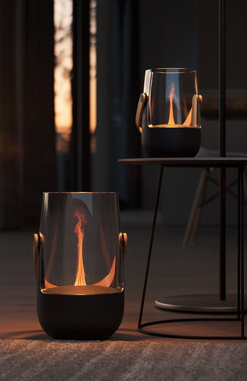 Diffuseur à flamme intérieur & extérieur