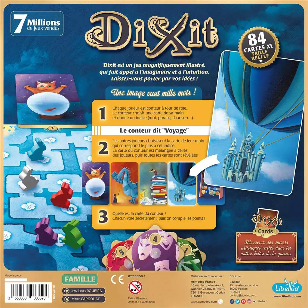 Dixit : le jeu de société qui stimule l'imagination