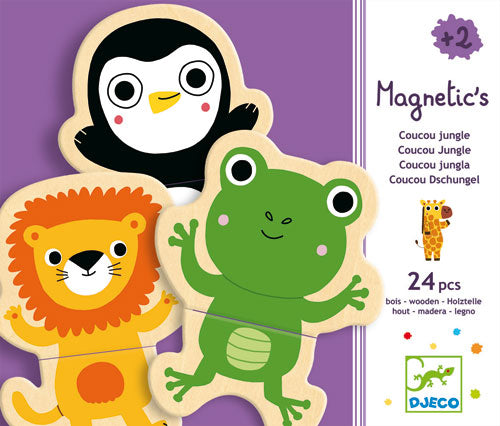 Puzzle enfant Djeco Coucou Jungle 24 pièces