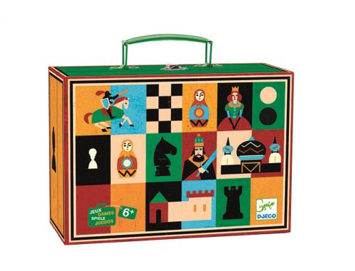 Mallette de jeux Djeco Echec et Dames