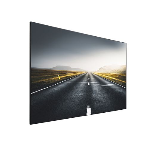 Ecran de projection Lumene Movie Palace UHD 4K Extra Bright UST 300C avec bords Noir