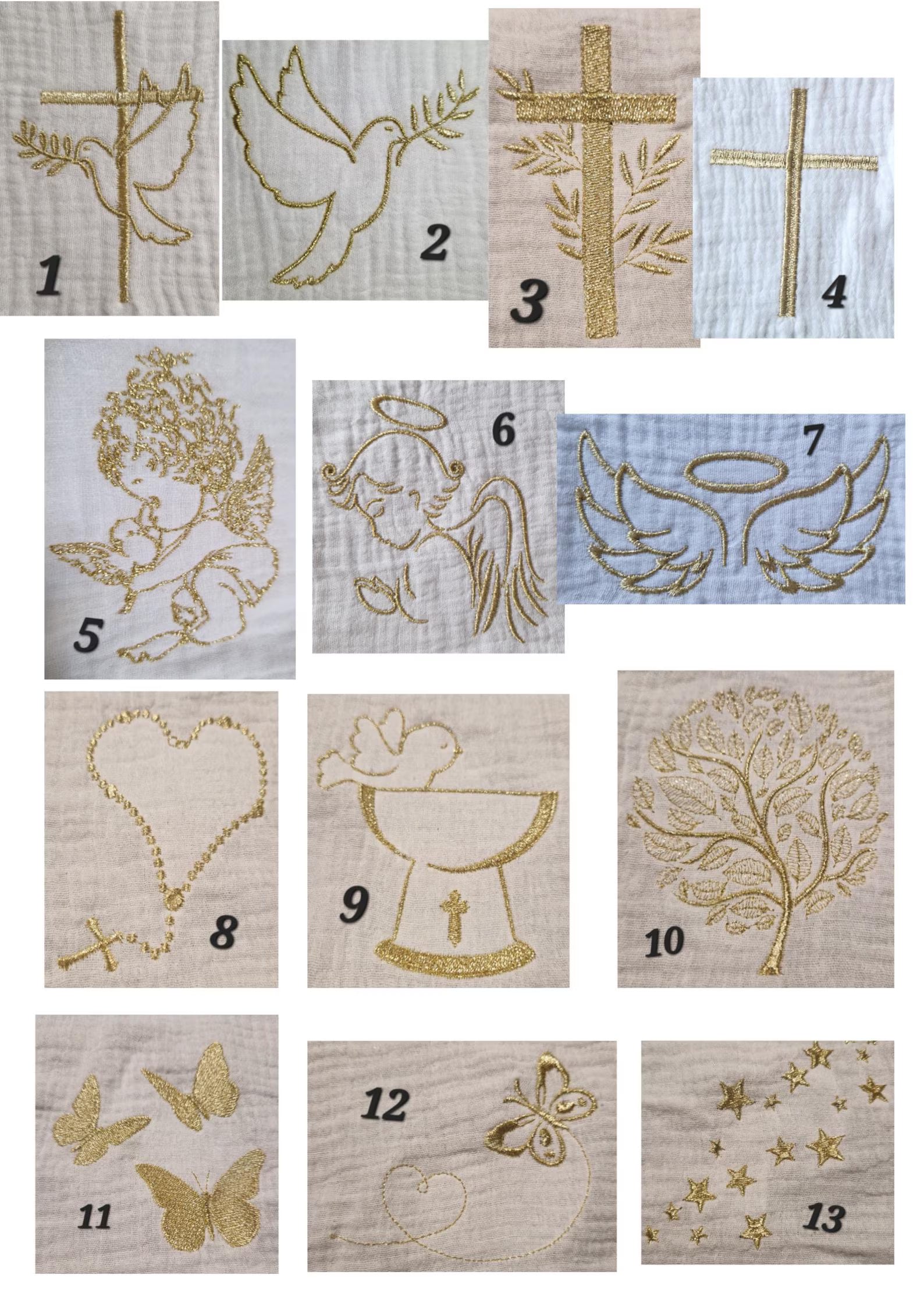 Étole de baptême personnalisée : le cadeau symbolique