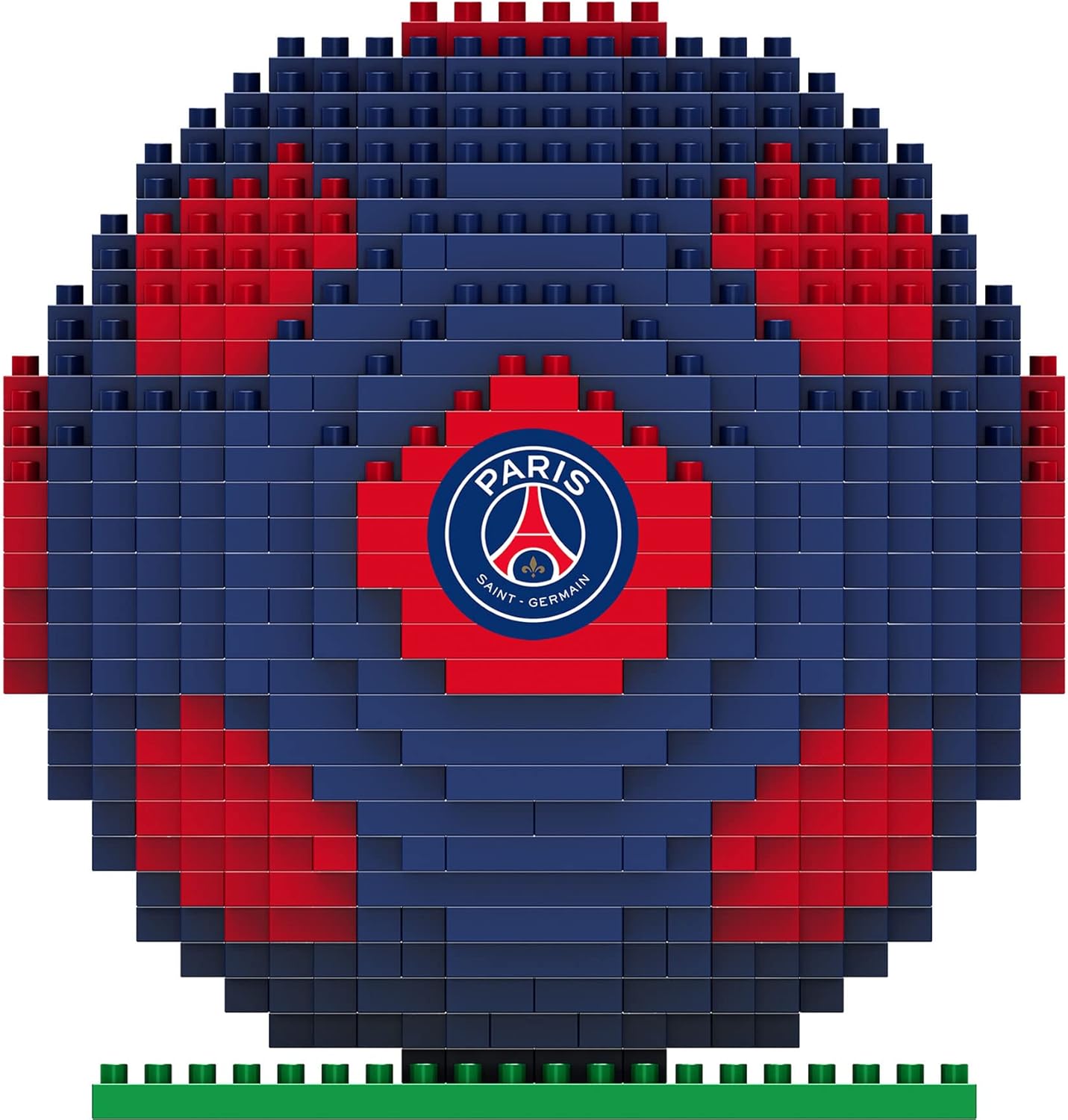 Ballon 3D PSG en briques Style LEGO Paris Saint-Germain Paris Saint-Germain