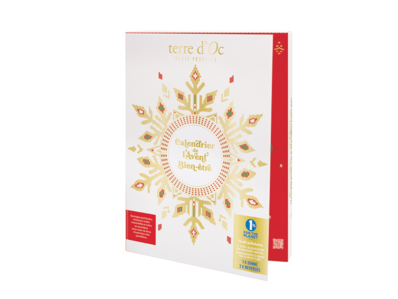 Calendrier de l'Avent Huiles et Bien-Être Terre d'Oc
