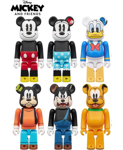 Figurine Bearbrick Chase Mickey Mouse and Friends Modèle aléatoire